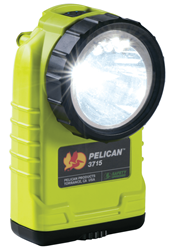 Show details for Flashlight Right Angle LED Pelican - Yellow Picture of Flashlight Right Angle LED Pelican - Yellow
