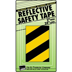 Show details for Reflective Safety Tape -Yellow/Black Stripe Picture of Reflective Safety Tape -Yellow/Black Stripe