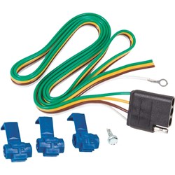 Show details for Reese Towpower 4-Flat Vehicle Side Connector Picture of Reese Towpower 4-Flat Vehicle Side Connector