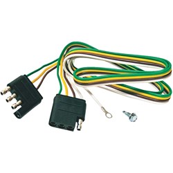 Show details for Reese Towpower 4-Flat Loop with Ground Eyelet Vehicle/Trailer Connector Set Picture of Reese Towpower 4-Flat Loop with Ground Eyelet Vehicle/Trailer Connector Set