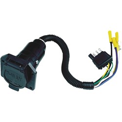 Show details for Reese Towpower 4-Flat to 7-Blade Plug-In Adapter Picture of Reese Towpower 4-Flat to 7-Blade Plug-In Adapter