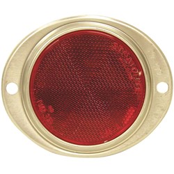 Show details for Peterson V472 Aluminum Oval Reflector Picture of Peterson V472 Aluminum Oval Reflector