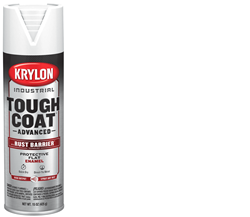 Show details for Paint Aerosol Tough Coat Advanced Krylon - White Semi-Gloss Picture of Paint Aerosol Tough Coat Advanced Krylon - White Semi-Gloss