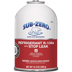Show details for Quest Sub-Zero Refrigerant with Stop Leak Picture of Quest Sub-Zero Refrigerant with Stop Leak