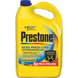Show details for Prestone Automotive Antifreeze/Coolant 50/50 Pre-Diluted Picture of Prestone Automotive Antifreeze/Coolant 50/50 Pre-Diluted