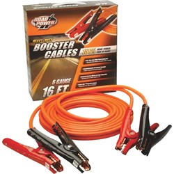Show details for ROAD POWER Heavy-Duty Booster Cables - 6 Gauge Picture of ROAD POWER Heavy-Duty Booster Cables - 6 Gauge