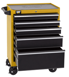 Show details for CAT Rolling Tool Box Cabinet 5 Drawer Picture of CAT Rolling Tool Box Cabinet 5 Drawer