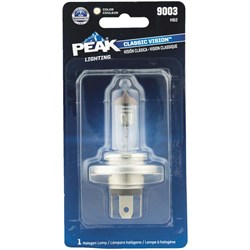Show details for PEAK Classic Vision Halogen Automotive Bulb Picture of PEAK Classic Vision Halogen Automotive Bulb