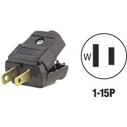 Show details for Leviton Hinged Cord Plug Picture of Leviton Hinged Cord Plug