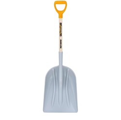 Show details for Shovel Scoop Poly w/ Handle Wood  Picture of Shovel Scoop Poly w/ Handle Wood