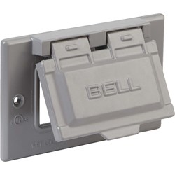 Show details for Bell Weatherproof Outdoor Electrical Cover Picture of Bell Weatherproof Outdoor Electrical Cover