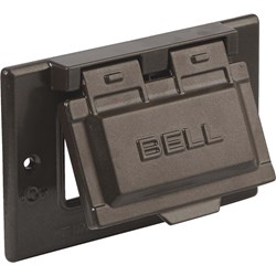 Show details for Bell Weatherproof Outdoor Electrical Cover Picture of Bell Weatherproof Outdoor Electrical Cover