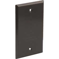 Show details for Bell Single Gang Blank Weatherproof Outdoor Box Cover Picture of Bell Single Gang Blank Weatherproof Outdoor Box Cover