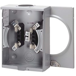 Show details for Eaton 125A Meter Socket Picture of Eaton 125A Meter Socket