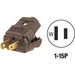 Show details for Leviton Hinged Cord Plug Picture of Leviton Hinged Cord Plug