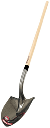 Show details for Shovel Round w/ Handle Wood  Picture of Shovel Round w/ Handle Wood
