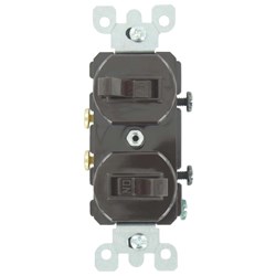 Show details for Leviton Quiet Duplex Switch Picture of Leviton Quiet Duplex Switch