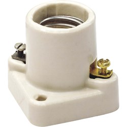 Show details for Leviton Cleat-Type Lampholder Picture of Leviton Cleat-Type Lampholder