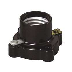 Show details for Leviton Cleat-Type Lampholder Picture of Leviton Cleat-Type Lampholder