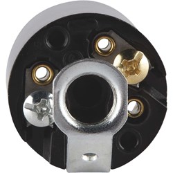 Show details for Leviton Black Lamp Socket Picture of Leviton Black Lamp Socket