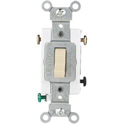 Show details for Leviton Commercial Grade Grounded Quiet Switch Picture of Leviton Commercial Grade Grounded Quiet Switch