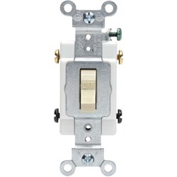 Show details for Leviton Grounded Quiet Double Pole Switch Picture of Leviton Grounded Quiet Double Pole Switch