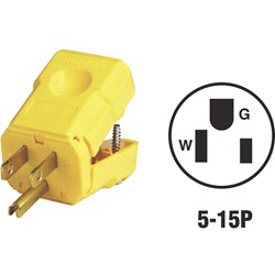 Show details for Leviton Python Cord Plug Picture of Leviton Python Cord Plug