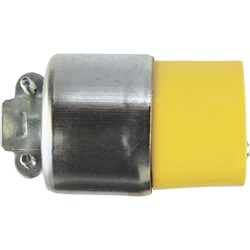 Show details for Leviton Armored Cord Connector Picture of Leviton Armored Cord Connector