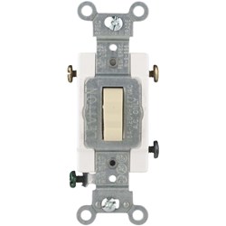 Show details for Leviton Grounded Commercial Grade Quiet 3-Way Switch Picture of Leviton Grounded Commercial Grade Quiet 3-Way Switch