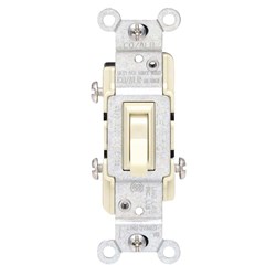 Show details for Leviton Grounded Quiet 3-Way Switch Picture of Leviton Grounded Quiet 3-Way Switch