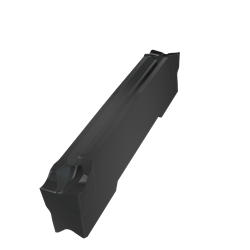 Show details for Double sided Parting-off insert, left - GL3-D300G02L06-PM:T7325 Picture of Double sided Parting-off insert, left - GL3-D300G02L06-PM:T7325