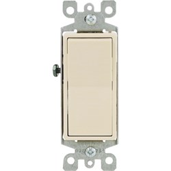 Show details for Leviton Decora Rocker Single Pole Switch Picture of Leviton Decora Rocker Single Pole Switch