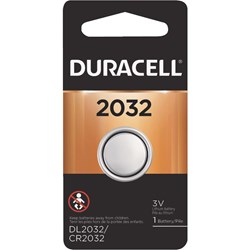 Show details for Duracell 2032 Lithium Coin Cell Battery Picture of Duracell 2032 Lithium Coin Cell Battery