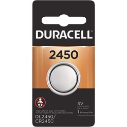 Show details for Duracell 2450 Lithium Coin Cell Battery Picture of Duracell 2450 Lithium Coin Cell Battery
