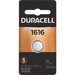 Show details for Duracell 1616 Lithium Coin Cell Battery Picture of Duracell 1616 Lithium Coin Cell Battery