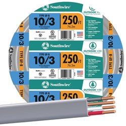 Show details for Southwire 10-3 UFW/G Wire Picture of Southwire 10-3 UFW/G Wire