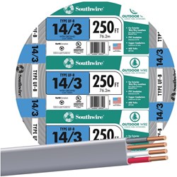 Show details for Southwire 14-3 UFW/G Wire Picture of Southwire 14-3 UFW/G Wire