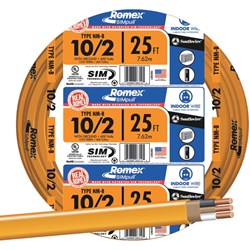 Show details for Romex 10-2 NMW/G Wire Picture of Romex 10-2 NMW/G Wire