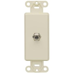 Show details for Leviton Decora Cable Jack Picture of Leviton Decora Cable Jack