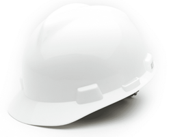 Show details for Hard Hat Cap w/ Fas-Trac Suspension – White  Picture of Hard Hat Cap w/ Fas-Trac Suspension – White