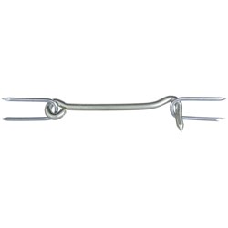 Show details for Heavy Gate Hook With Staple Picture of Heavy Gate Hook With Staple