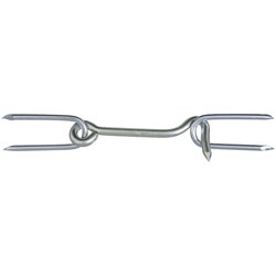 Show details for Heavy Gate Hook With Staple Picture of Heavy Gate Hook With Staple