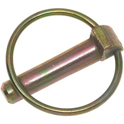 Show details for 1/4" Zinc Plated Lynch Pin Picture of 1/4" Zinc Plated Lynch Pin