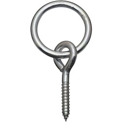 Show details for National Zinc 2" Hitching Ring With Screw Eye Picture of National Zinc 2" Hitching Ring With Screw Eye