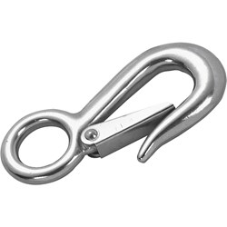 Show details for 4-21/32" Campbell Stainless Steel Snap Hook Picture of 4-21/32" Campbell Stainless Steel Snap Hook