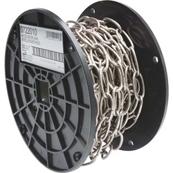 Show details for Campbell Decorator Craft Chain - Brush Nickel #10 Picture of Campbell Decorator Craft Chain - Brush Nickel #10