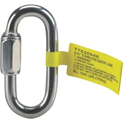 Show details for 5/16" Campbell Stainless Steel Quick Link Picture of 5/16" Campbell Stainless Steel Quick Link