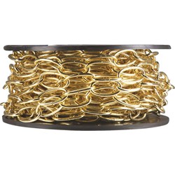 Show details for Campbell Decorator Craft Chain - Antique Brass #10 Picture of Campbell Decorator Craft Chain - Antique Brass #10