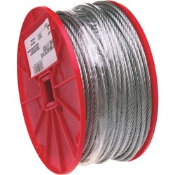 Show details for 3/32" Campbell Galvanized Wire Cable Picture of 3/32" Campbell Galvanized Wire Cable