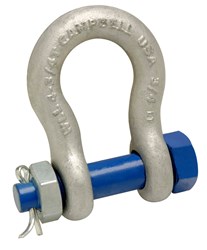 Show details for Shackles Safety w/ Bolt & Pin Cooper Campbell – 3/8" Picture of Shackles Safety w/ Bolt & Pin Cooper Campbell – 3/8"